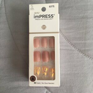 Brand New KISS imPRESS Press-On Manicure – Soft Pink Set
